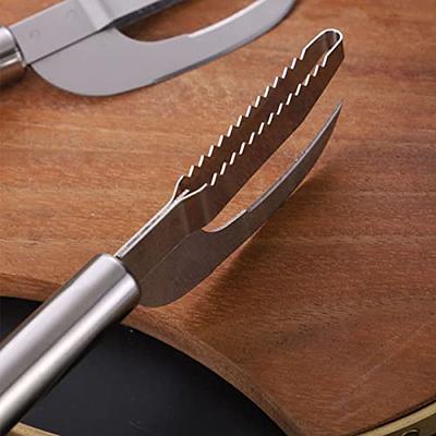 Ddassi （2pcs） Fish Scale Knife Cutting/Scraping/Digging 3 in 1, Stainless  Steel 3 in 1 Fish Maw Knife, Multi-Function Serrated Fish Scaler, Fish  Peeler, Belly Digging Fish Cleaning Tool - Yahoo Shopping