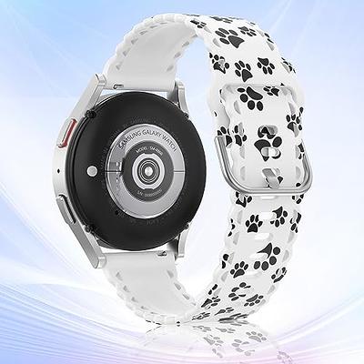 20mm Sport Bands for Samsung Galaxy Watch 6 5 4 Band 44mm 40mm / Samsung  Watch 6/4 Classic Band 43mm 42mm 47mm 46mm for Men Women, Skin friendly  Band