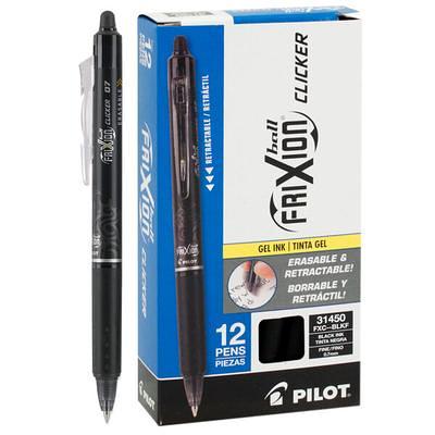 Pilot FriXion Erasable Rollerball Pen - Black