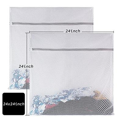 Thickened drawstring laundry bag mesh bag wash bag household