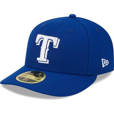 New Era Men's Texas Rangers 59Fifty Game Royal Low Crown Authentic