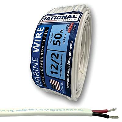 Shirbly 10 Gauge Wire - 100FT Red & 100FT Black 10 AWG Tinned Copper Cable  for Car Audio Automotive Trailer Marine Wire (10AWG 100FT Red + 100FT  Black) - Yahoo Shopping