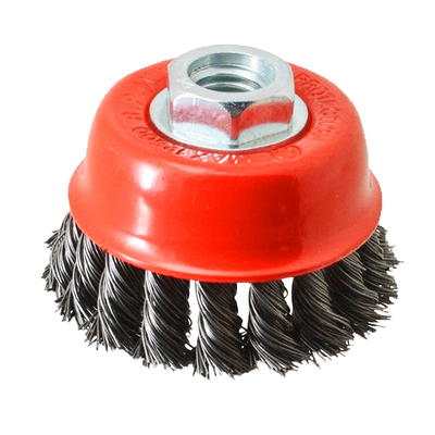 Robtec Crimped Wire Cup Brush, 1-3/4 x 1/4 Shank