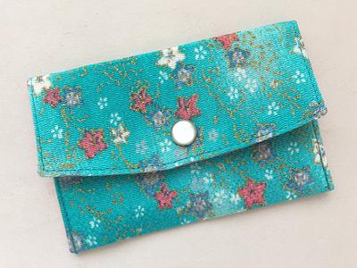 Chirimen Business Card Case/ Gift Holder/ Mini Coin Purse