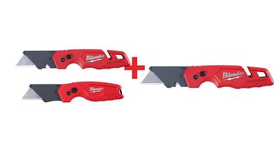 Milwaukee FASTBACK with Storage & FASTBACK Compact Knife Set 48-22
