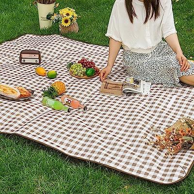  Picnic Blankets 79x79, Waterproof Foldable Picnic