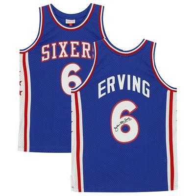 Mitchell & Ness Julius Erving Philadelphia 76ers Red 1982-83 Hardwood  Classics Swingman Jersey