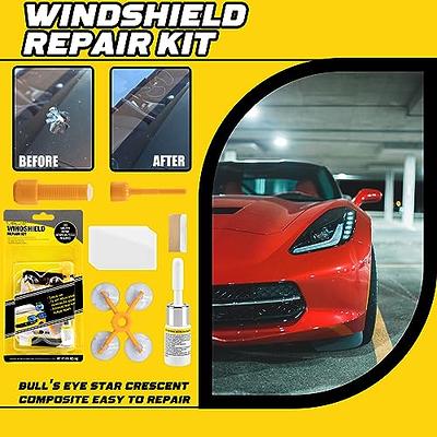 New Windshield Repair Kit, DIY Car Windshield Repair Kit Quick Fix for Fix  Windshield Auto Glass for Fix Windshield Chips, Cracks, Bulls-Eye