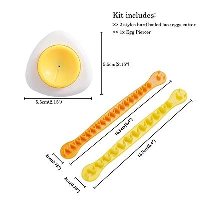 Egg Slicer for hard Boiled Eggs Stainless Steel Egg Cutter Egg Piercer Hole  kitchen gadgets egg piercers egg hole piercer (Egg Slicer) - Yahoo Shopping