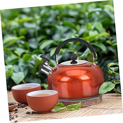 VOSAREA Kettle Portable Stove Burner Portable Water Kettle Camping Cooking  Stove Kettle for Induction Cooktop Tea Pots for Loose Tea Flat Bottom  Teapot Home Teakettle Stainless Steel - Yahoo Shopping