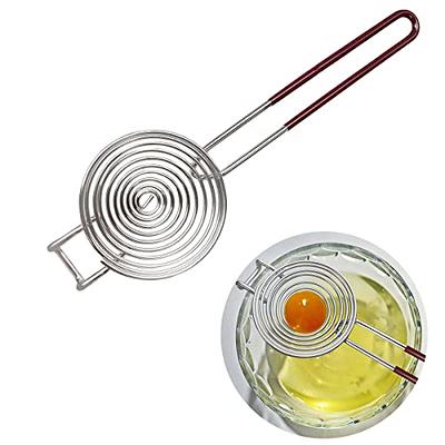 Egg Separator Gadget Egg Yolk White Separator Holder Sieve Funny