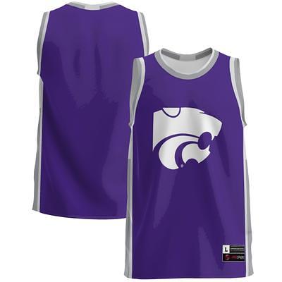 Men's ProSphere #1 White Kansas State Wildcats Baseball Jersey