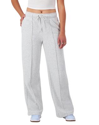 Women's Champion Classic Fleece Wide-Leg Pants, C Logo, 31 Bleached Stone  Cream Heather 2XL - Yahoo Shopping