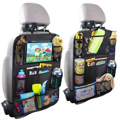 Car Seat Organiser, Kick Mats Car Back Seat Organiser For Kids 1-2