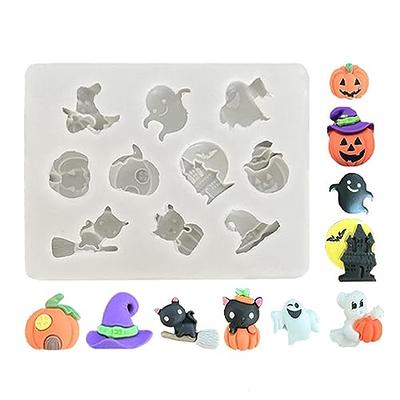 6-Cavity Halloween Silicone Molds (2 Pack) - Yummy Gummy Molds