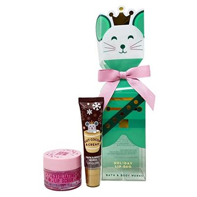 Bath and Body Warm Vanilla Sugar Warm Wishes Mini Gift Set Bag - Fragrance Mist - Body Cream and A Hand Gel Arranged Inside A Small Decorative Gift