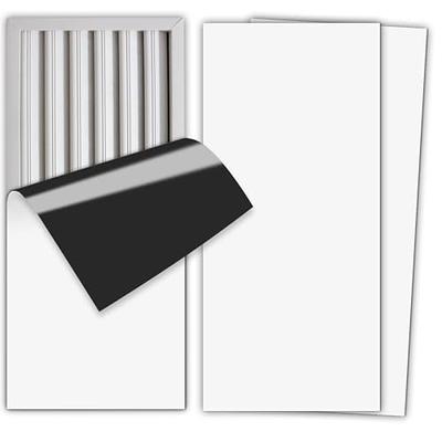 Magnetic Vent Covers, 8 x 15 x 0.12, White, 3/Pack