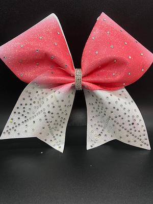 Bunny Ears Pink Easter Wreath Bow