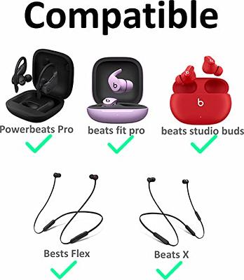 VISOOM Compatible with Beats Studio Buds 2021 Case , Silicone Soft Carrying Cases Protective Wireless Charging Cover Skin with Beats Studio Earbuds