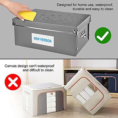 Folding Storage Boxes, Space-Saving Storage Bins