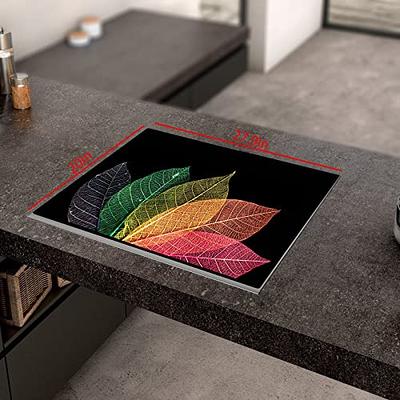 Stove Cover Mat Protector for Flattop Glass Electric Stoves – Prevent  scratches, hide stains, increase counter space, non-slip, heat resistant,  and