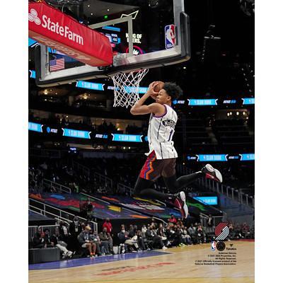 Tracy McGrady Orlando Magic Unsigned 2002 NBA All-Star Game Alley-Oop  Windmill Dunk Photograph