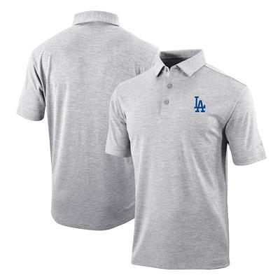 Los Angeles Dodgers Columbia Women's Omni-Wick Outward Nine Quarter-Zip  Pullover Top - Gray