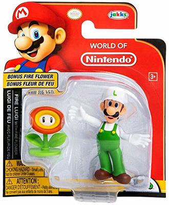 Jakks Super Mario 4 Inch World of Nintendo Series Cat Luigi