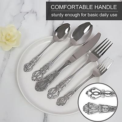 Tribal Cooking 48 Piece Silverware Set - Service for 8 - Stainless