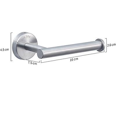 1pc Toilet Paper Holder, Stainless Steel Wall Mount Bathroom