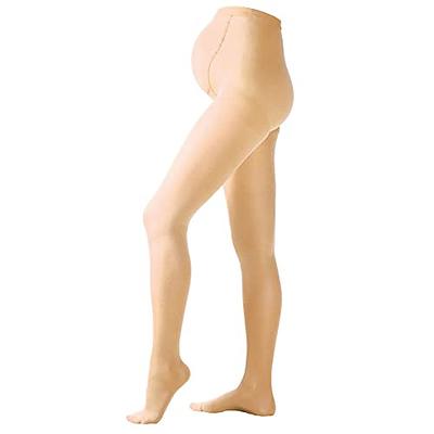 MGANG Compression Pantyhose for Women & Men, 15-20mmHg Graduated  Compression Support Tights, Open Toe, Opaque Waist High Compression  Stockings for