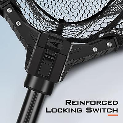 Folding Floating Fishing Landing Net Silic Mesh 