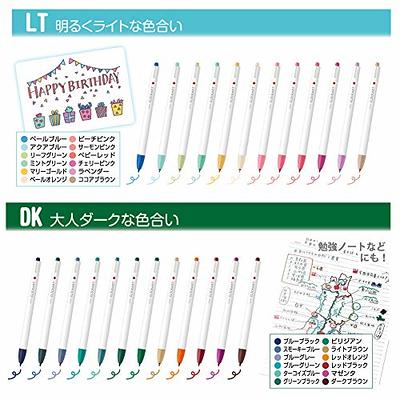 Zebra Clickart Water-Based Pen 12 Color Set (dark)