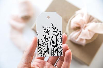 wedding shower gift tags