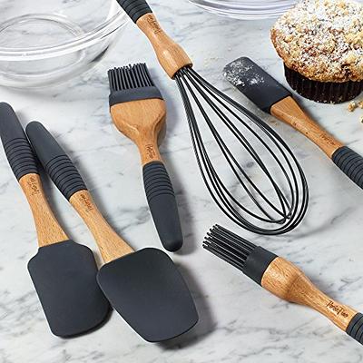 Pranski kitchen utensils set-12 pieces silicone cooking utensils set (dishwasher  safe) 392f heat resistant spatula set,kitchen utensi