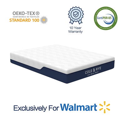 Imaginarium 10 Hybrid of Memory Foam and Coils Mattress with Antimicrobial  Treated Cover, Twin 