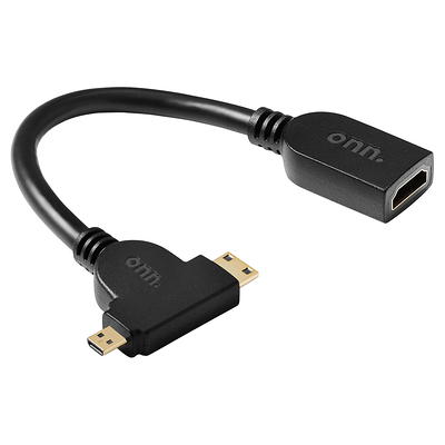 onn. HDMI Multi-Connector Cable 