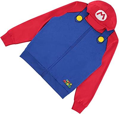 Disguise Mens Mario Costume, Official Super And Hat Adult Sized, Mario, S  (28-30)