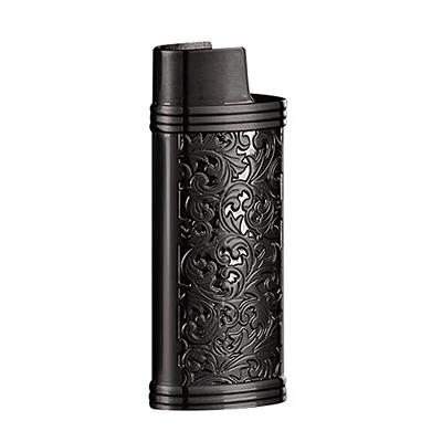 HUMWE 2 Pack Vintage Metal Lighter Case Cover Front Arabesque