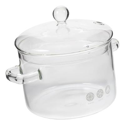 glass stovetop pot stew pots with lids glass hot pot Glass