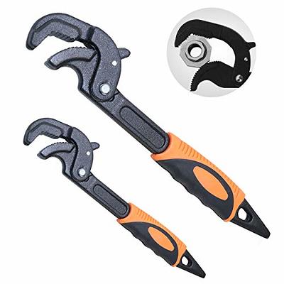 AutoWanderer Tool 9Pcs Coilover Spanner Wrench Set, Adjustable Shock Wrench  Universal Carbon Steel Spanners for Most Coil Over Shock Adjustments