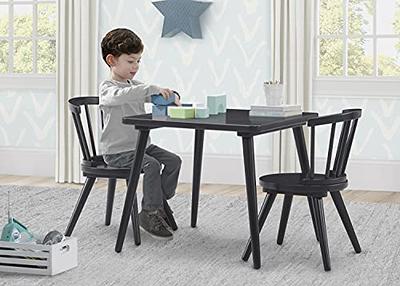 Delta Children MySize Kids Wood Table and Chair Set 2 Chairs Included