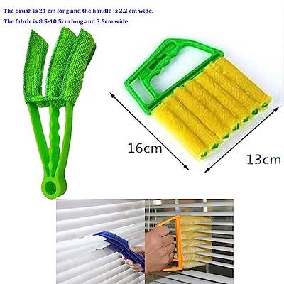 6Pcs Blind Duster Brush Groove Gap Cleaning Tool 6 Microfiber