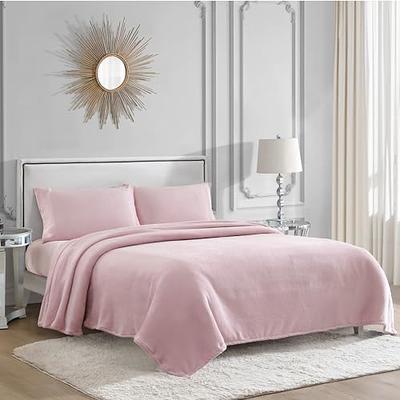 Juicy Couture Texture Pink/Grey 6-Piece Comforter Set - Twin