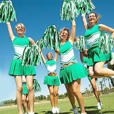 Adult Solid Color Cheerleading Pom Poms