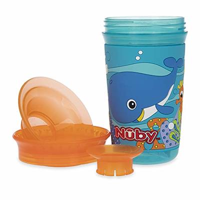 Nuby SiliBand 10 oz Clik-It Cup with Silicone Spout and Silicone Band