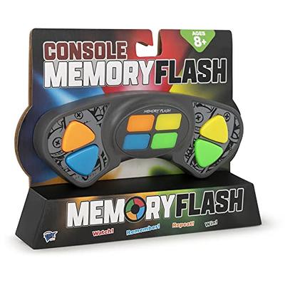 Flashing Cube Electronic Memory Brain Game Jeu portable 4 en 1 pour enfants  - Jouet STEM pour enfants garçons et filles - Jouet cadeau amusant pour les  enfants de 6 à 12 ans 