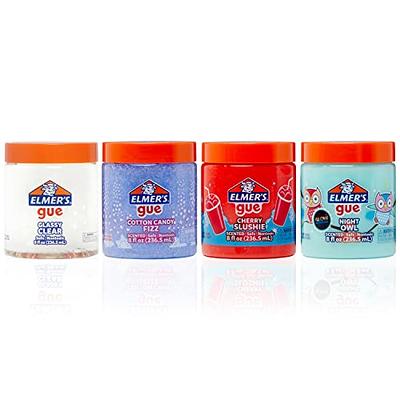 Elmer's Glue Premade Slime, Glassy Clear Slime, Includes 5 Sets of