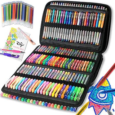 160 Colors Duo Tip Brush Markers, ZSCM Fine Brush Tip Colored Pens Set with  Canvas Bag, Gifts for Women Adult Coloring Books Drawing Sketching