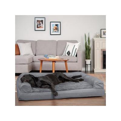 Animaze Bolster Gray Dog Mat, 16 L X 10 W